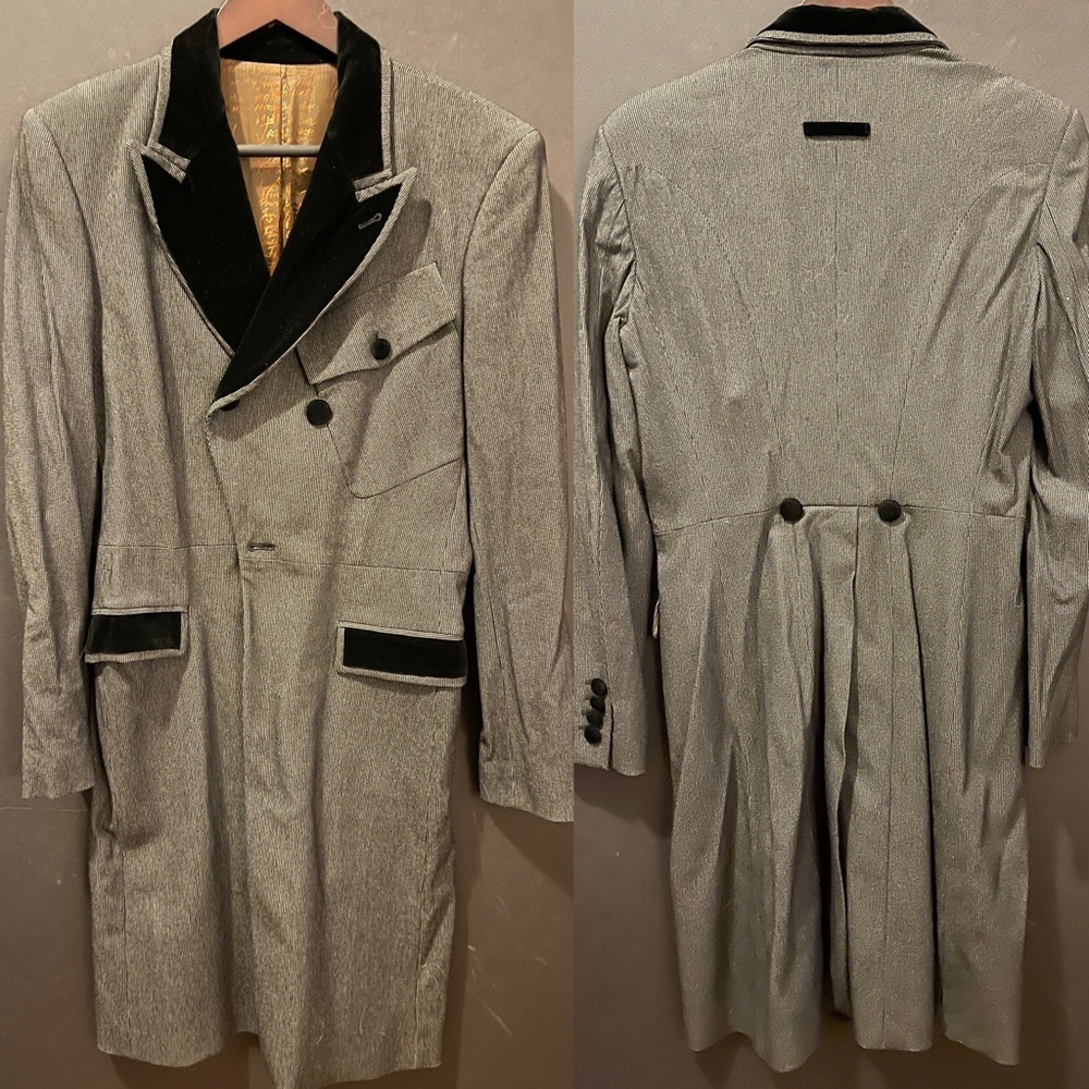 Made in Italy, Vintage rare Jean Paul Gaultier Tail coat.